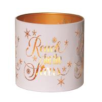 Aroma White & Gold Reach for the Stars Jar Sleeve & Wax Melt Warmer Extra Image 2 Preview